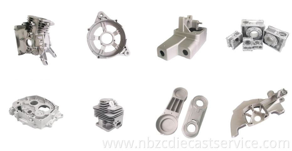 Manufacturer OEM Custom made Casting Metal Parts Aluminum Zinc Alloy cast iron die casting